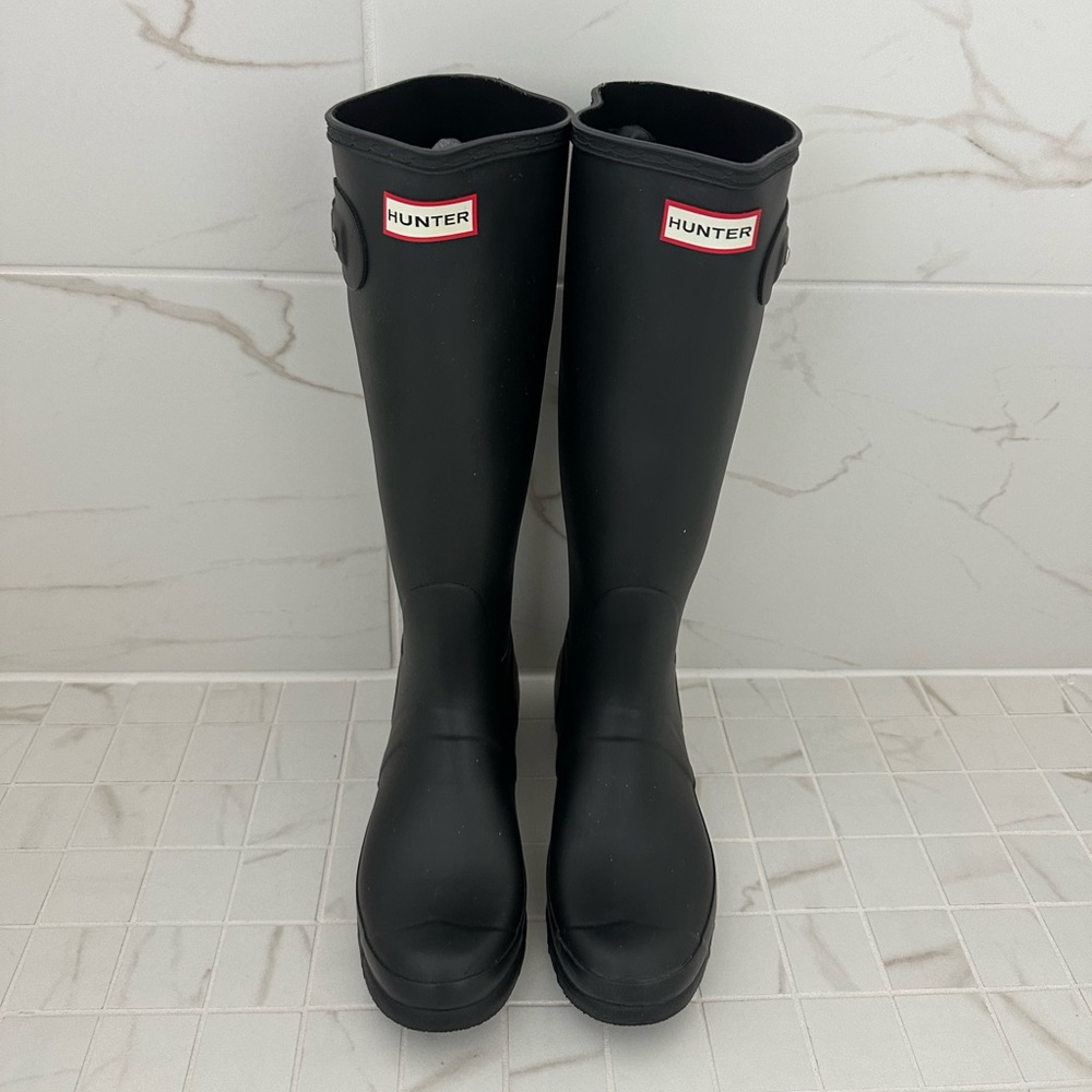 Hunter Boots—like new!